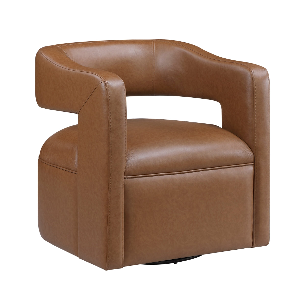 Sawyer Swivel Chair - Camel
