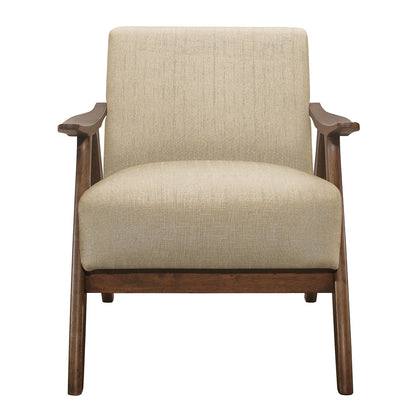 Damala Accent Chair - Light brown