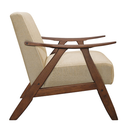 Damala Accent Chair - Light brown