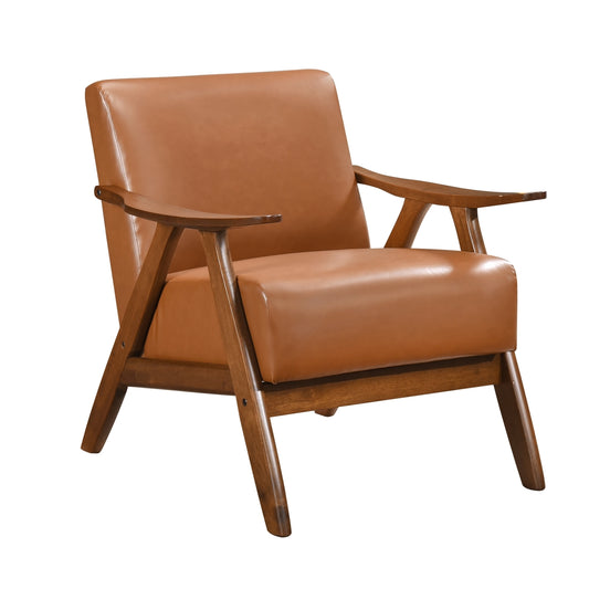 Damala Accent Chair - Matt brown