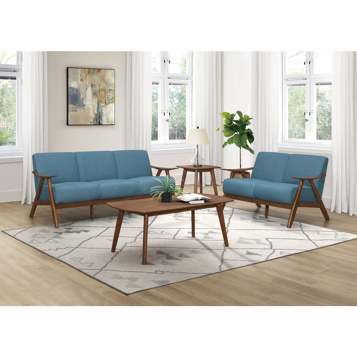 Damala Love Seat - Blue