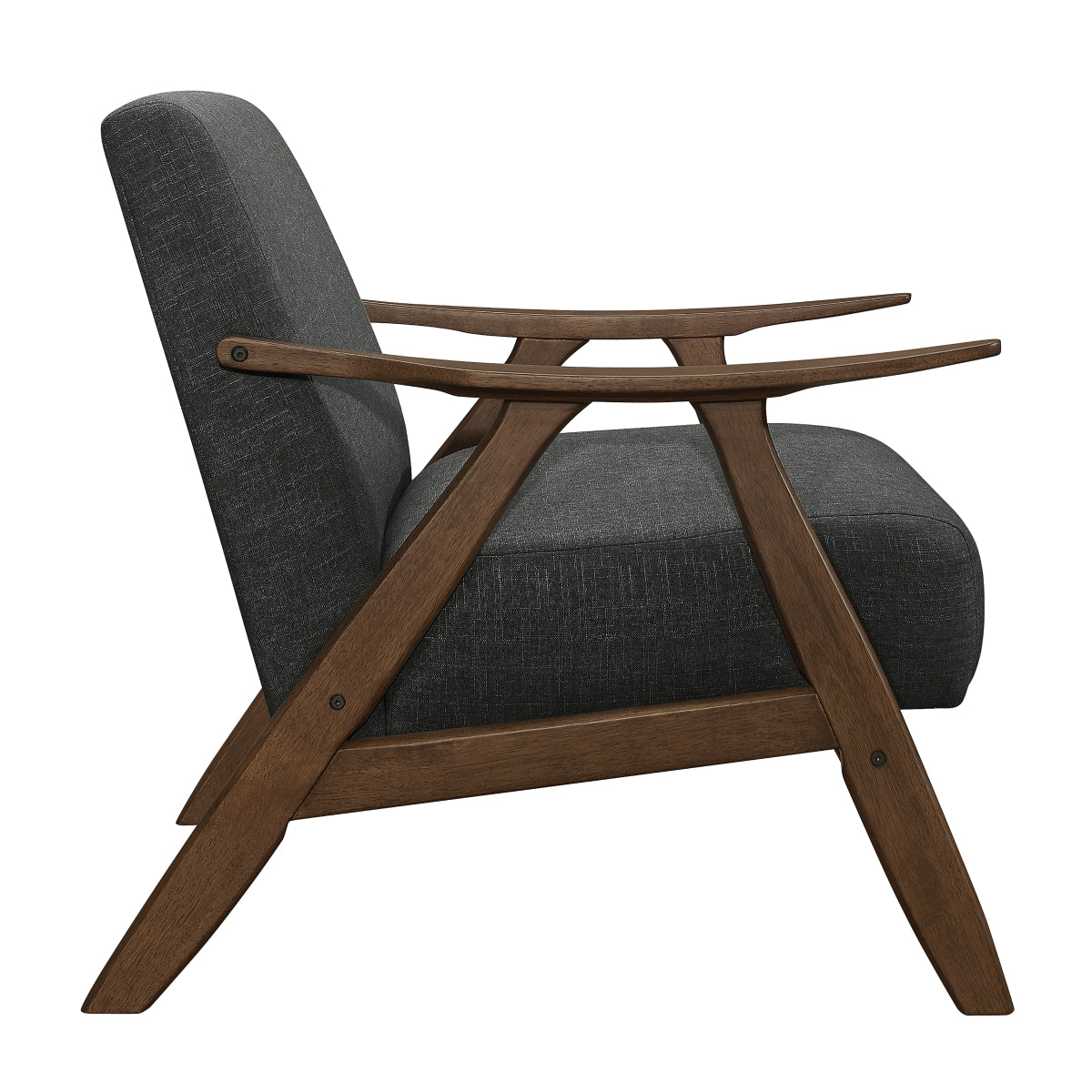Damala Accent Chair - Dark gray