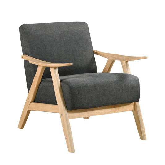 Damala Accent Chair - Dark gray (1138NADG-1)