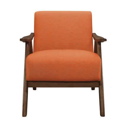 Damala Accent Chair - Orange (1138RN-1)