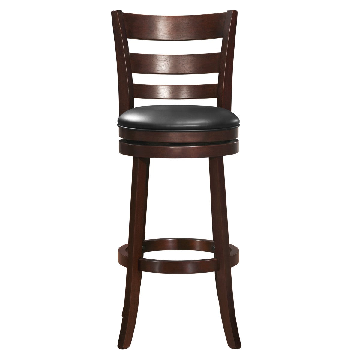 Edmond Swivel Pub Height Chair - Black