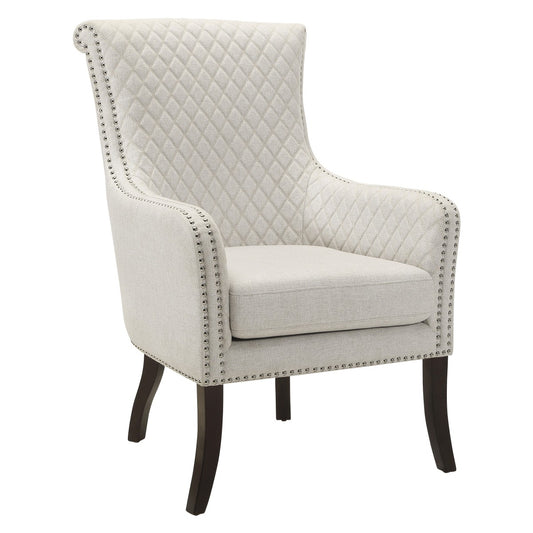 Avalon Quilted Accent Chair - Beige