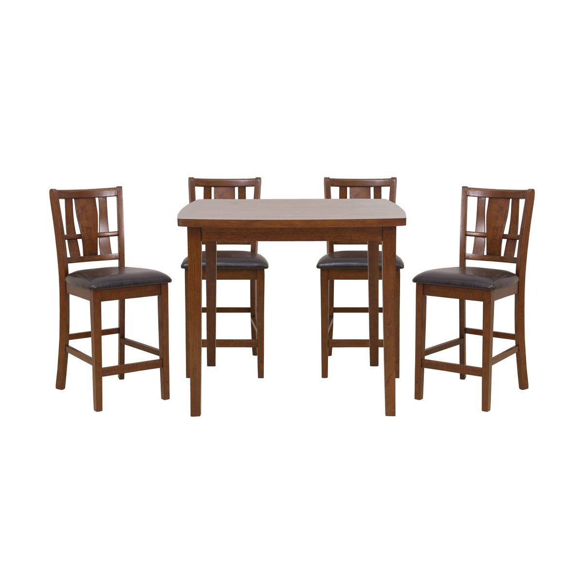 5Pc Pack Counter Hght Set, Brw Mindy