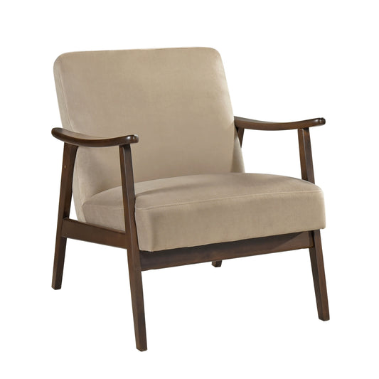 Landers Accent Chair - Light brown