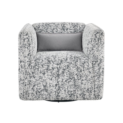 Finnegan Swivel Chair - Gray