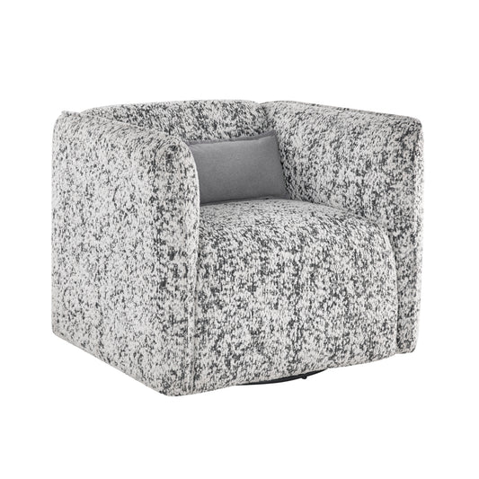 Finnegan Swivel Chair - Gray