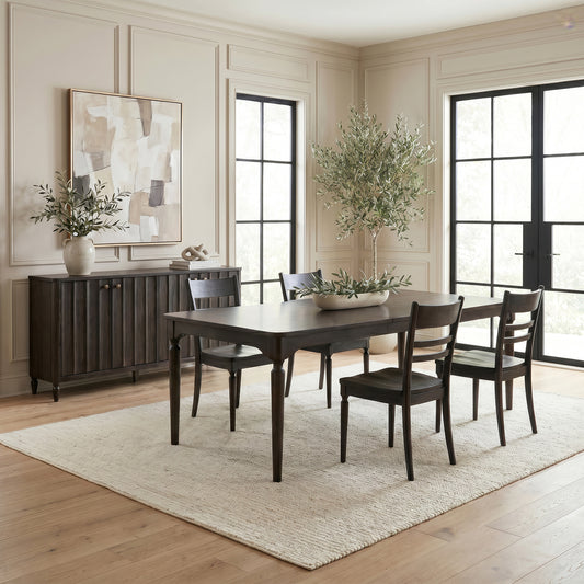 Wesley Hall 5 Piece Rectangular Table Set