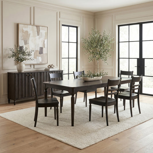 Wesley Hall 7 Piece Rectangular Table Set