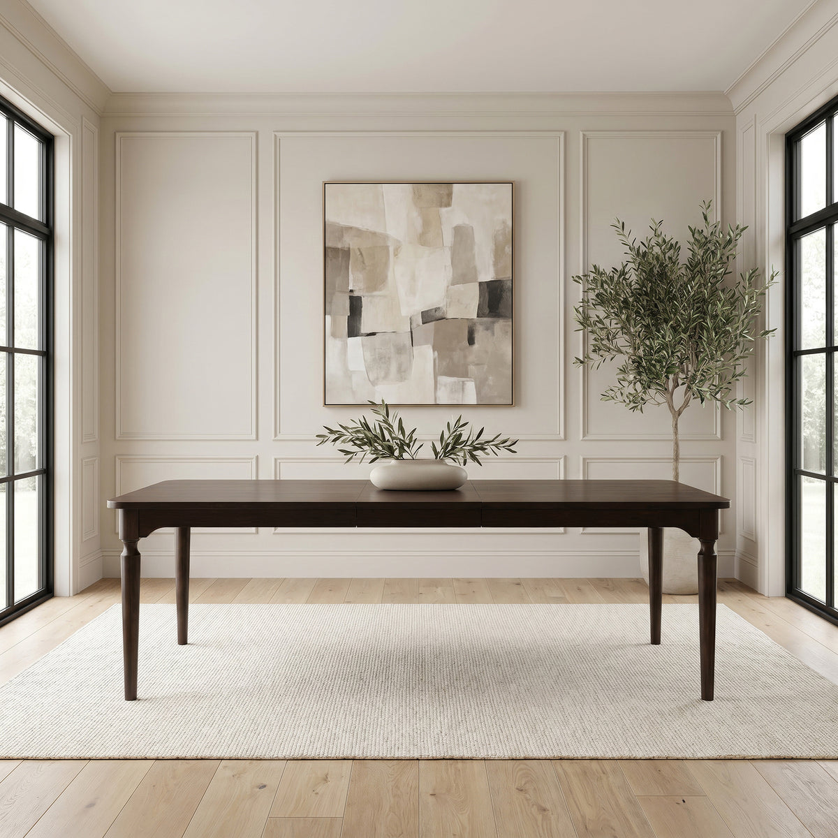 Wesley Hall Rectangular Leg Table