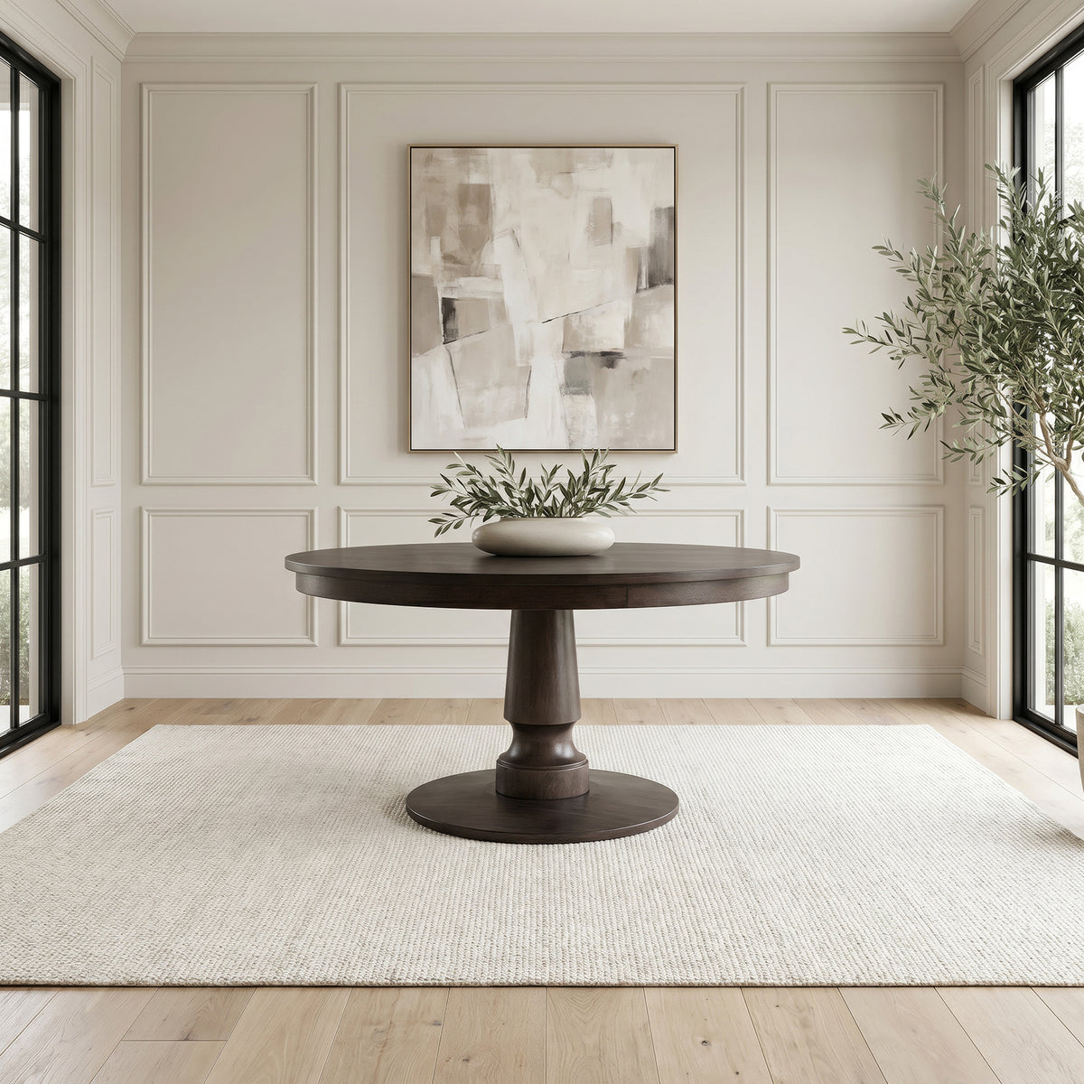 Wesley Hall Round Pedestal Table Top