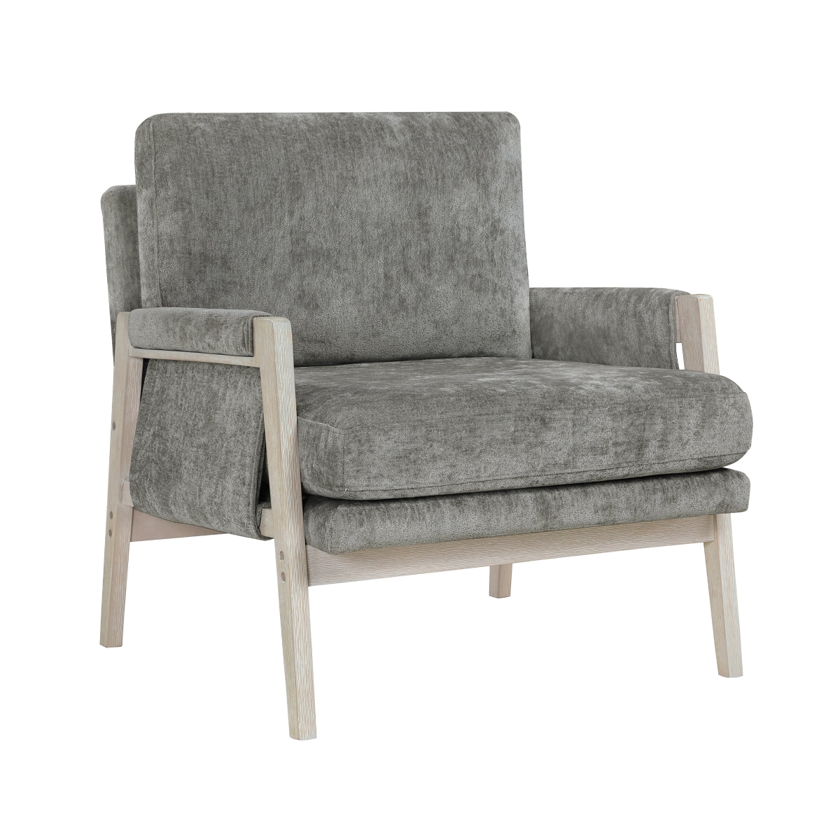 Umar Accent Chair - Brownish gray