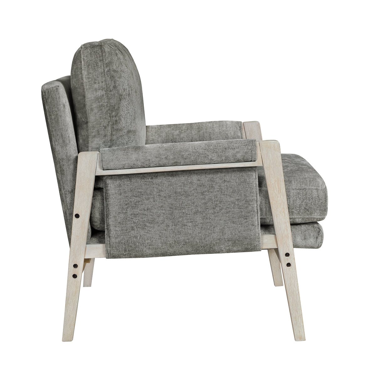 Umar Accent Chair - Brownish gray