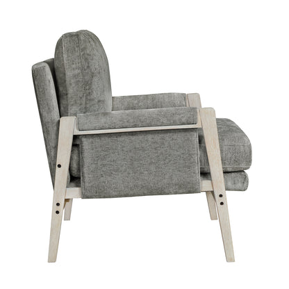 Umar Accent Chair - Brownish gray