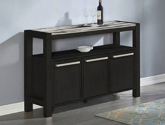 Canden Faux Marble Sideboard Brn (1318BMBL-SB)