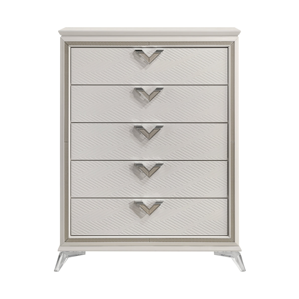 Audra Chest - White
