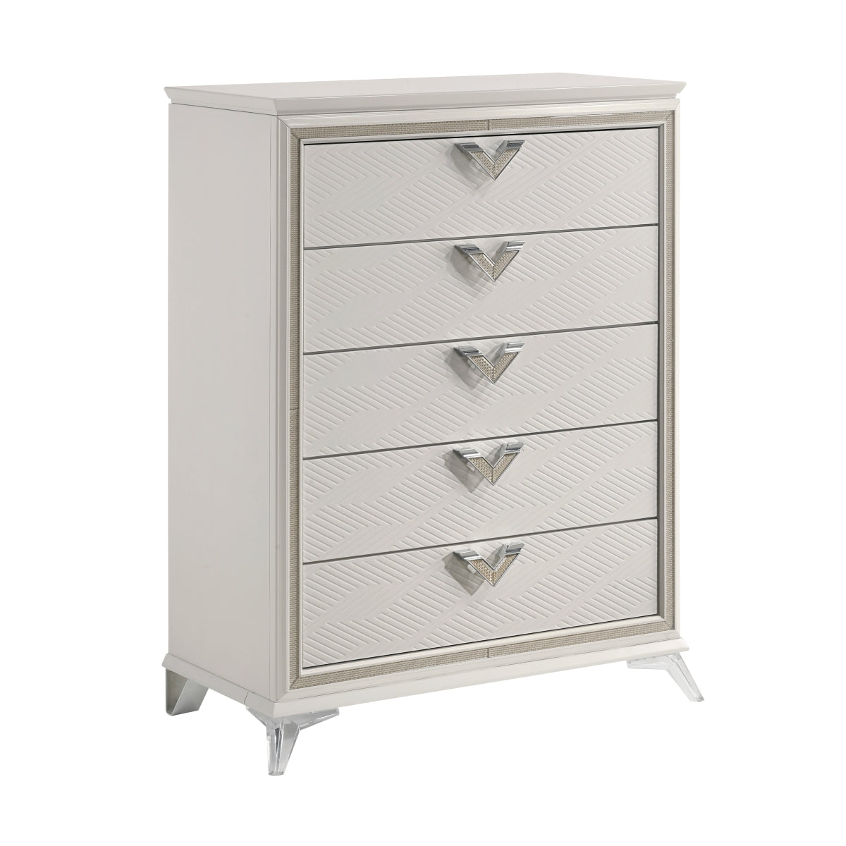 Audra Chest - White