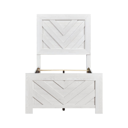 Corbin Twin Bed (1534NPWHT-1)