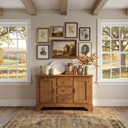 Treasures Buffet - Oak