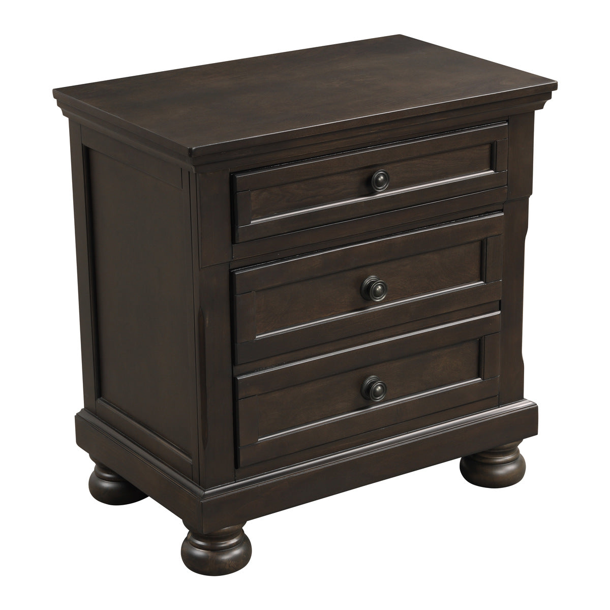 Begonia Night Stand, Hidden Drawer