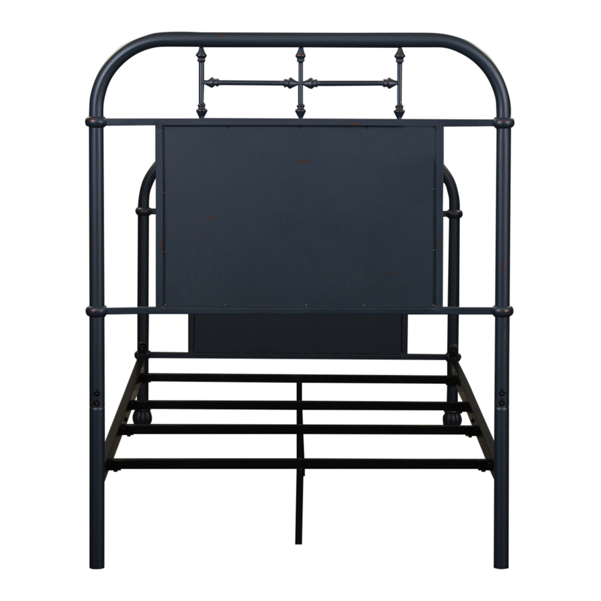 Vintage Series Twin Metal Bed - Navy