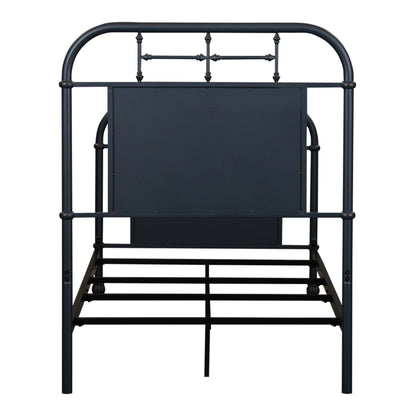 Vintage Series Twin Metal Bed - Navy