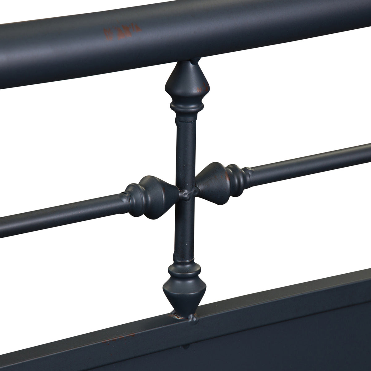 Vintage Series Twin Metal Bed - Navy