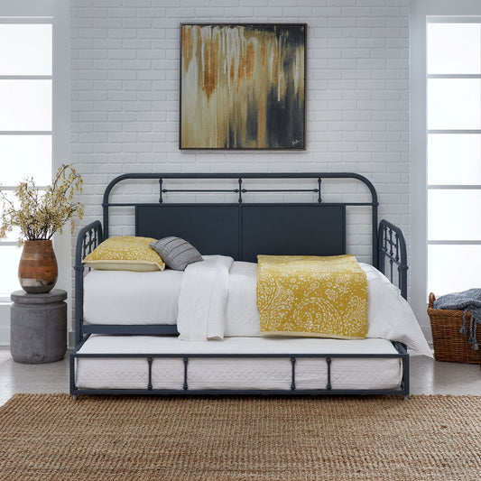 Vintage Series Twin Metal Trundle - Navy