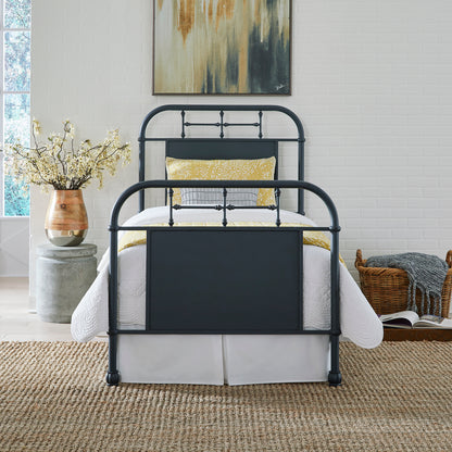Vintage Series Full Metal Bed - Navy
