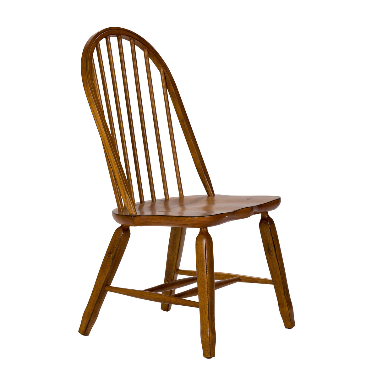 Treasures Bow Back Side Chair - Oak (RTA)