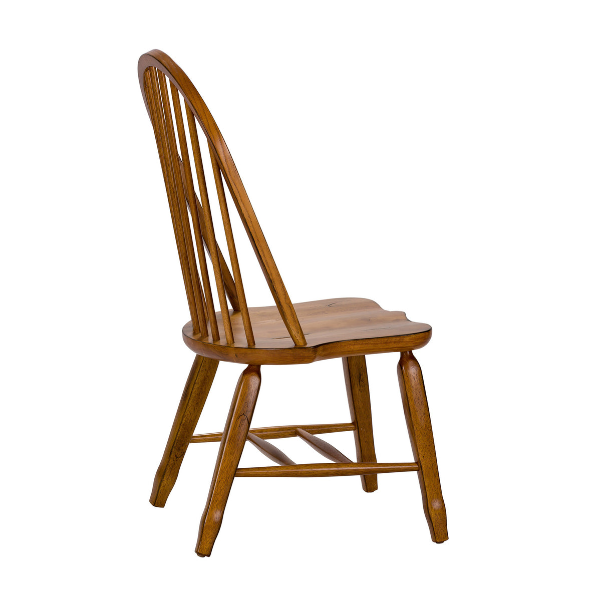 Treasures Bow Back Side Chair - Oak (RTA)