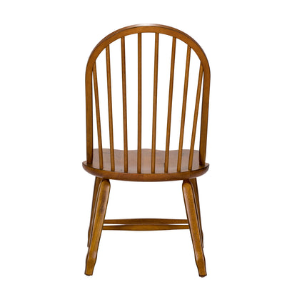 Treasures Bow Back Side Chair - Oak (RTA)