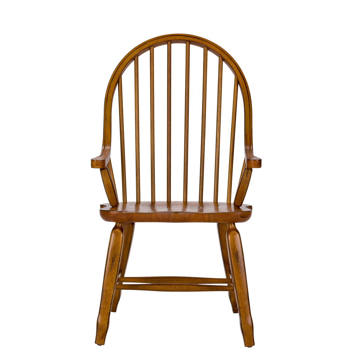 Treasures Bow Back Arm Chair - Oak (RTA)