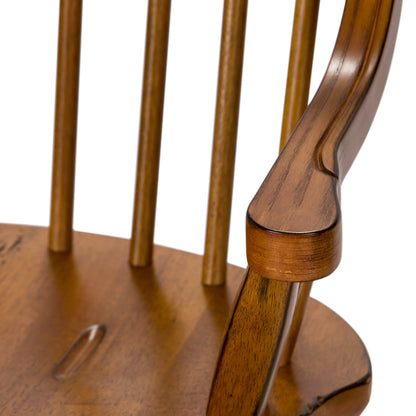 Treasures Bow Back Arm Chair - Oak (RTA)