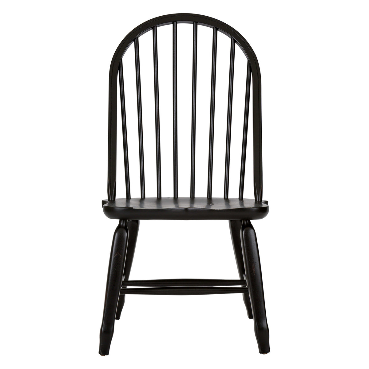 Treasures Bow Back Side Chair - Black (RTA)