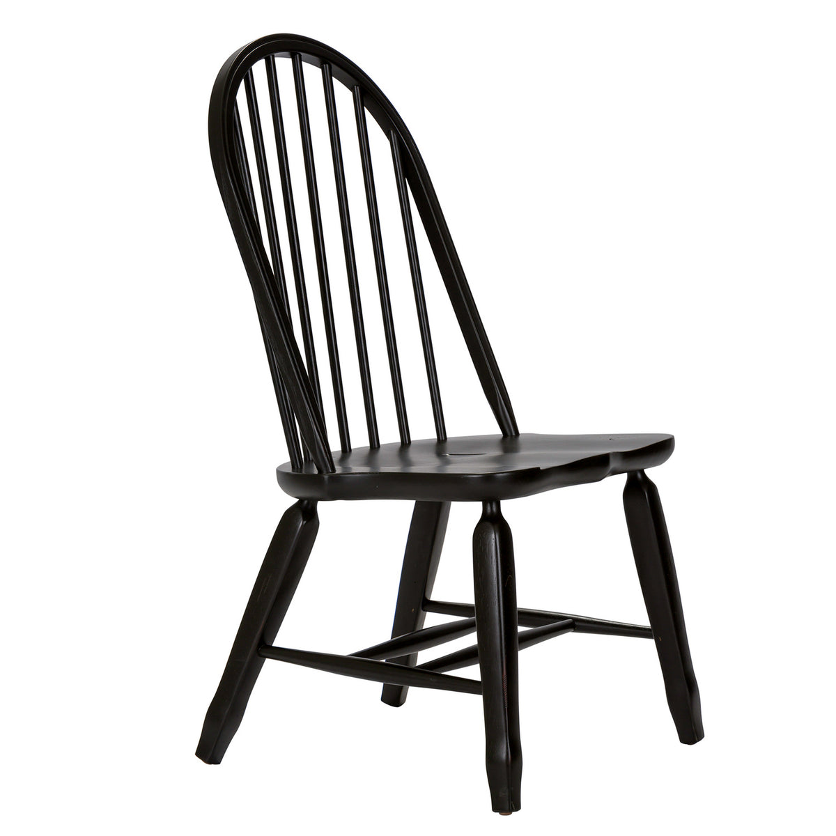 Treasures Bow Back Side Chair - Black (RTA)