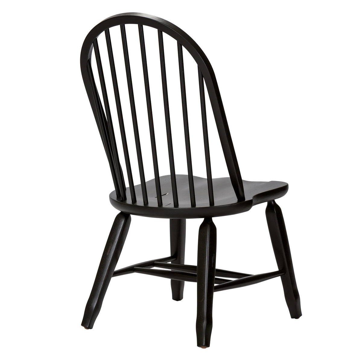 Treasures Bow Back Side Chair - Black (RTA)