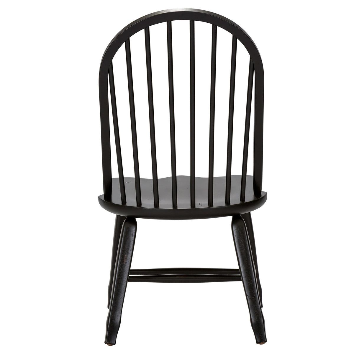 Treasures Bow Back Side Chair - Black (RTA)