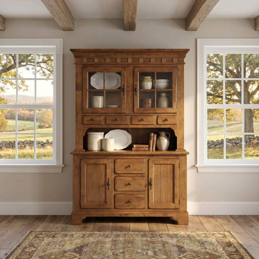 Treasures Hutch - Oak