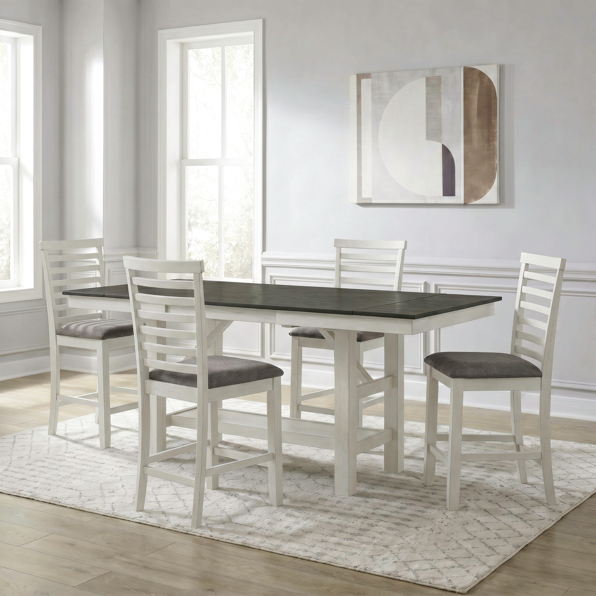 Brook Bay 5 Piece Gathering Table Set