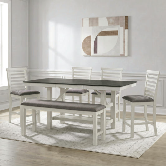 Brook Bay 6 Piece Gathering Table Set