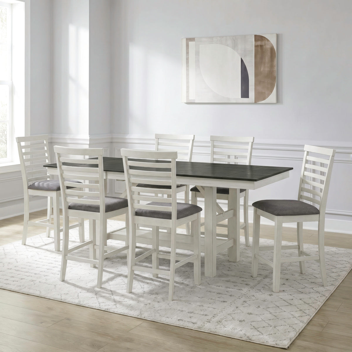 Brook Bay 7 Piece Gathering Table Set