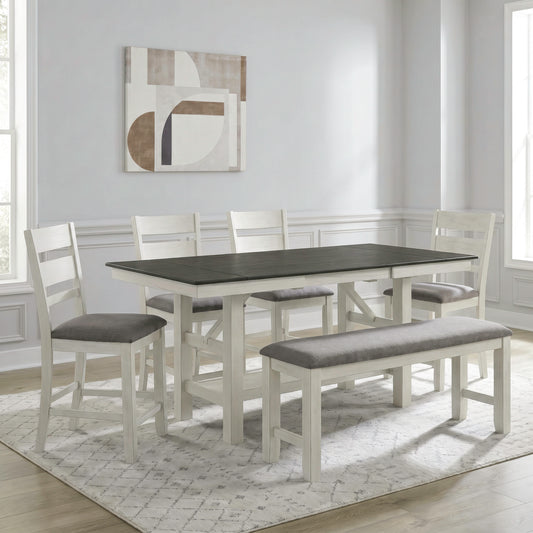Brook Bay Opt 6 Piece Gathering Table Set