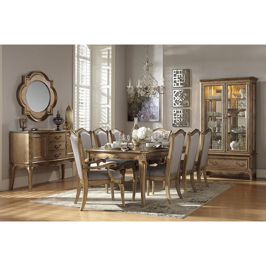 Chambord Arm Chair, Faux Silk