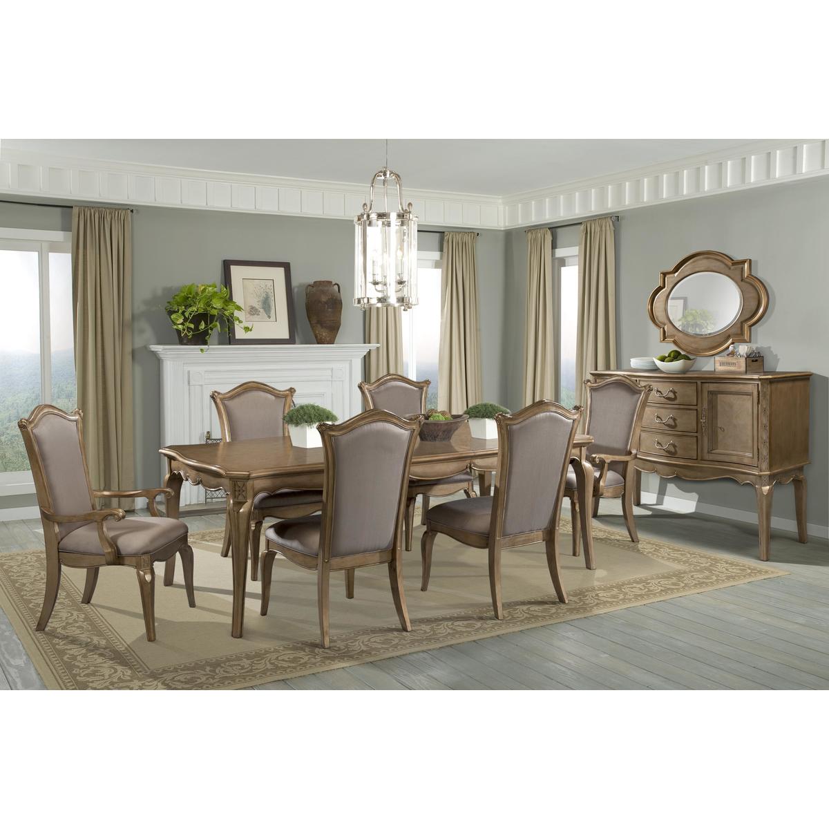 Chambord Side Chair, Faux Silk
