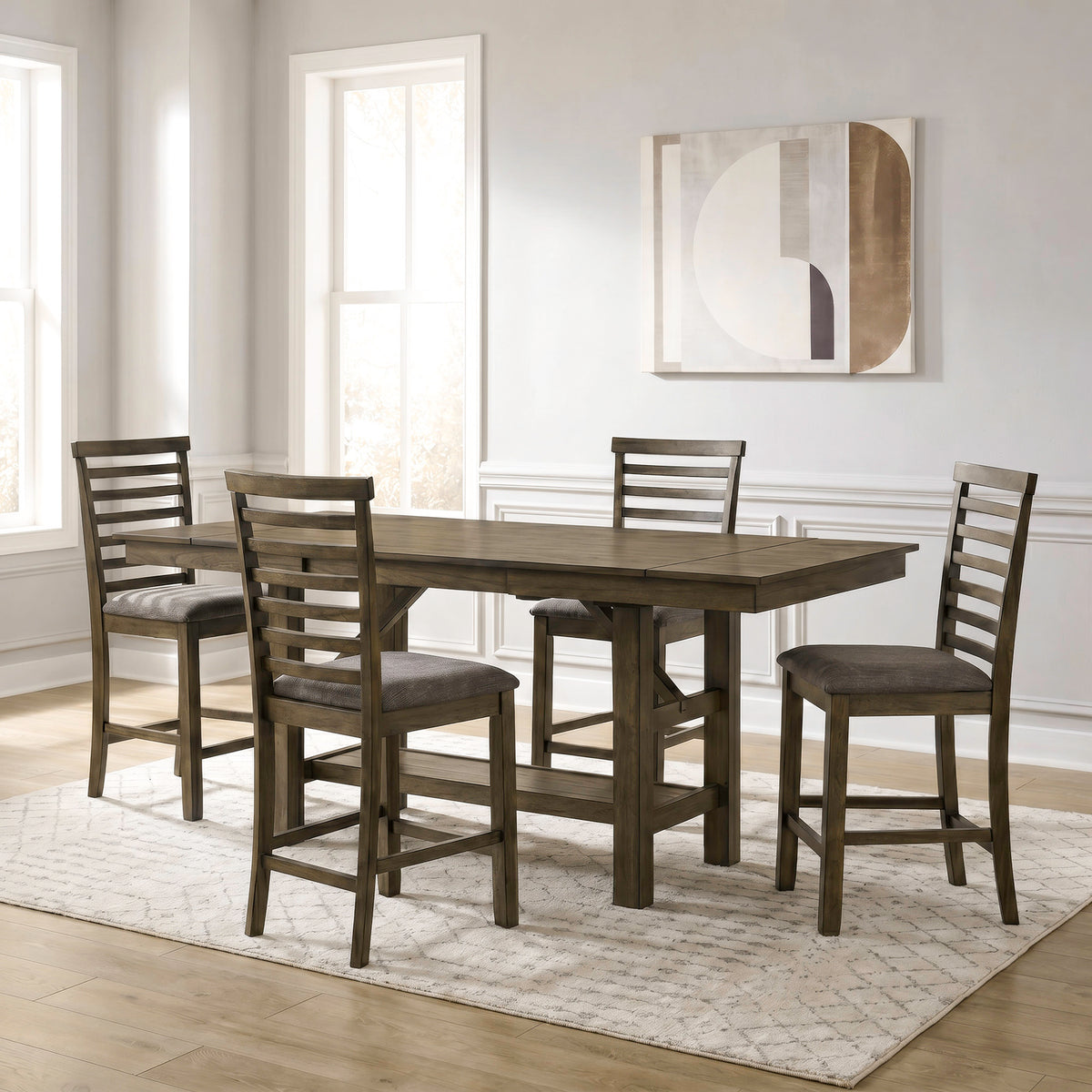 Brook Bay 5 Piece Gathering Table Set