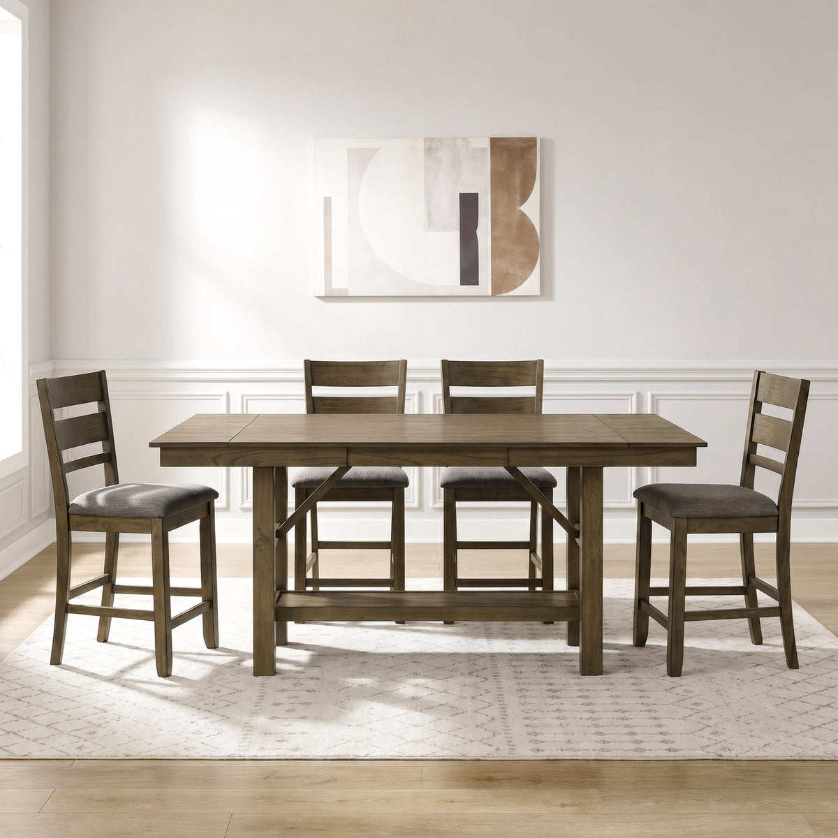 Brook Bay Opt 5 Piece Gathering Table Set